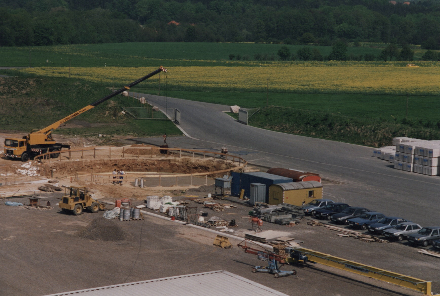Grundsteinlegung Mai 1993